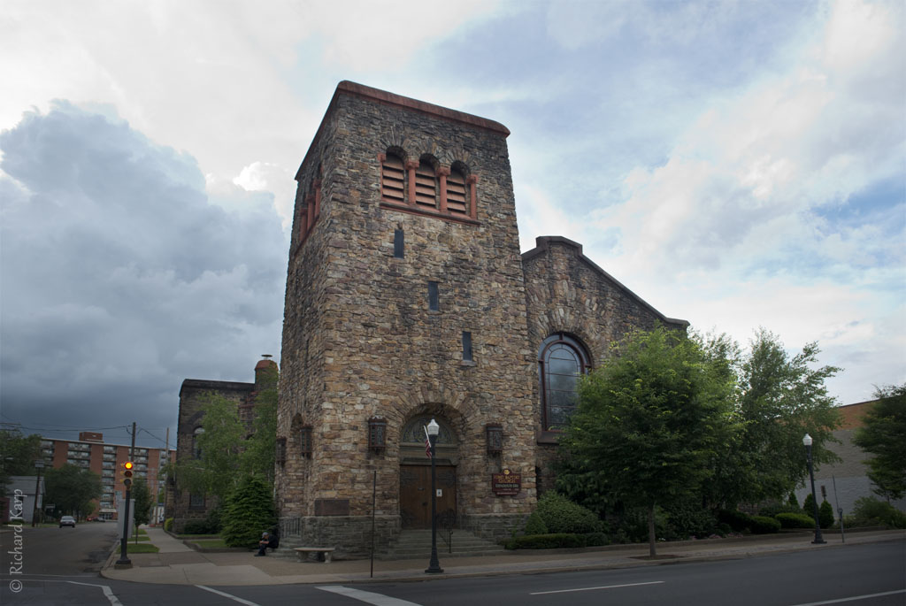 First Baptist Church,  380 West 4th Street.   (c) Richard Karp