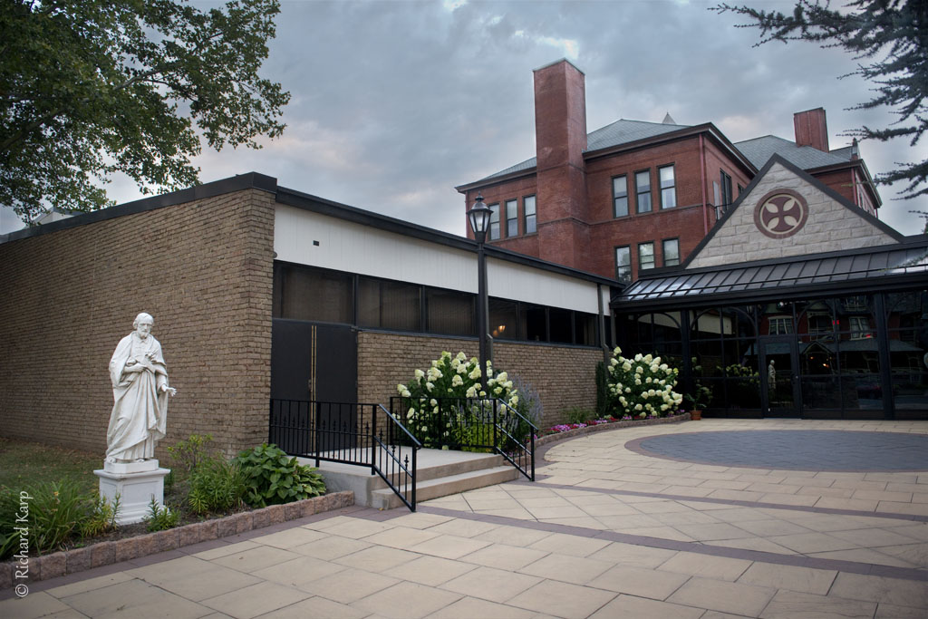 Saint Joseph the Worker Catholic Church, 702 West Fourth Street.  (c) Richard Karp