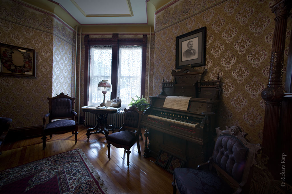 Rowley House Museum, 707 West Fourth Street.     (c) Richard Karp