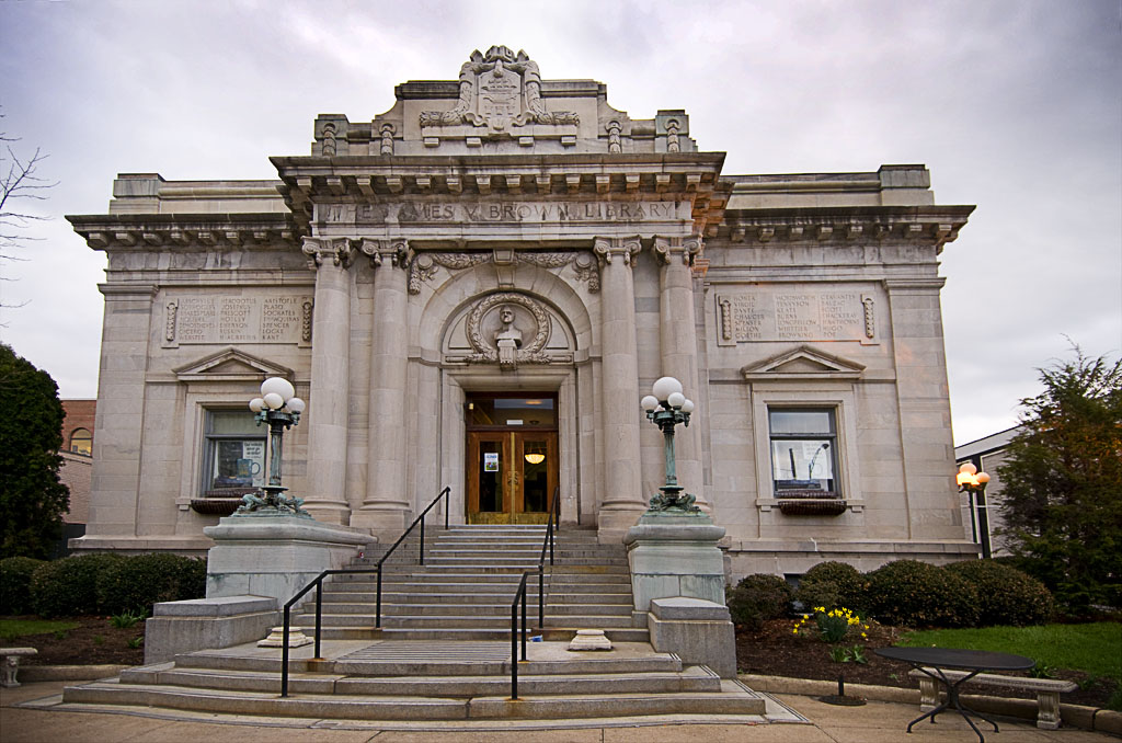 James V Brown Library, 19 East Fourth Street.     (c) Richard Karp