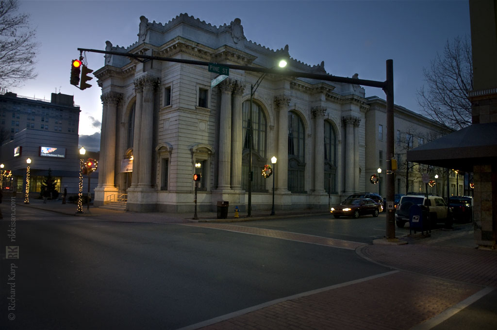 Lycoming County Visitors Information Center, 102 West Fourth Street.      (c) Richard Karp