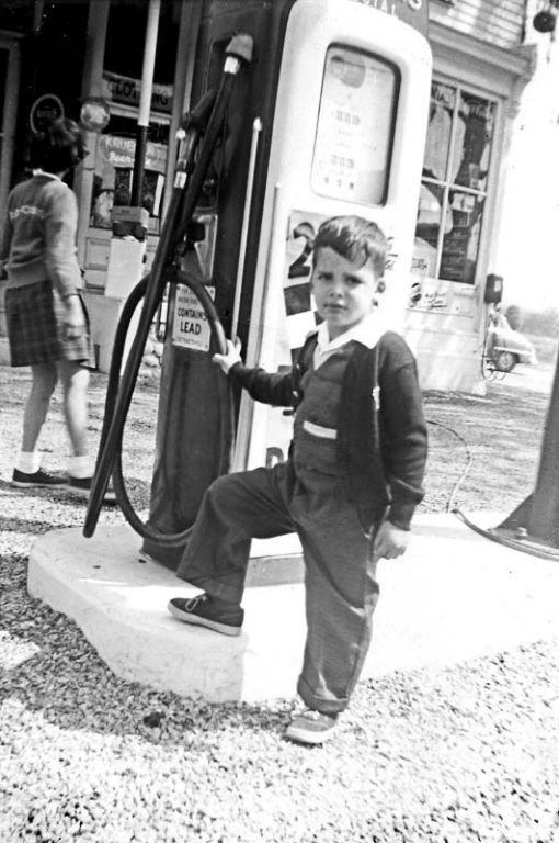 Gas pump on Washington Blvd.