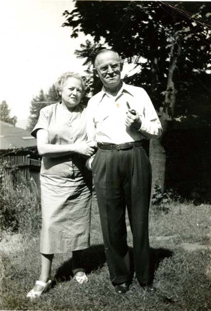 Rose and Abe, my grandparents.