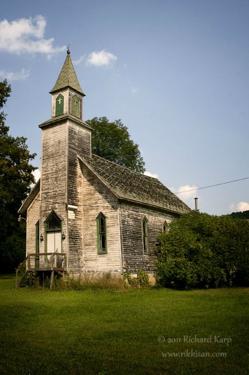 Freeman Baptist Church, Freeman NY  2011  (c)  Richard Karp