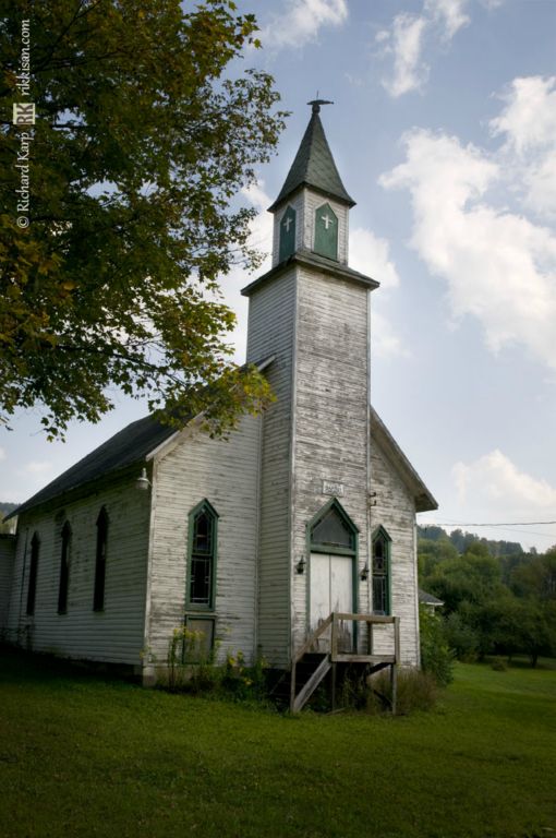 Freeman Baptist Church, Freeman NY  2011  (c)  Richard Karp