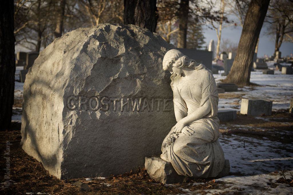 Crosthwaite, Wildwood Cemetery.  © 2015 Richard Karp