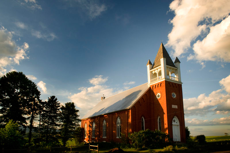 St. Peter’s Church, Rt. 45 between Hartleton and Mifflinburg PA   2010 (c) Richard Karp