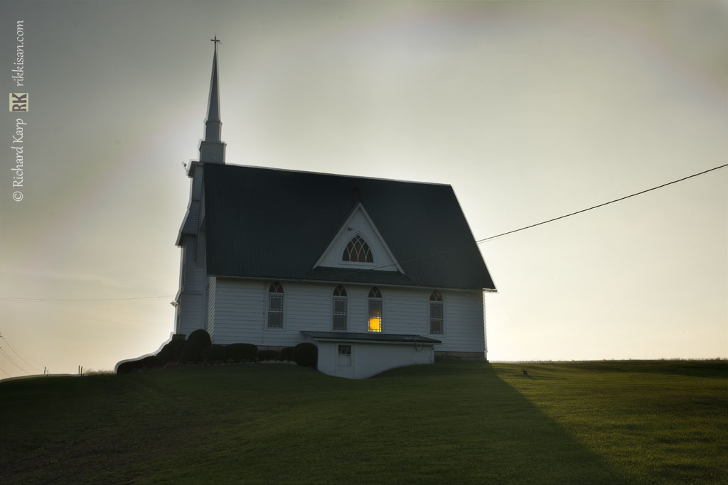 Ebenezer?East Point  Methodist Church, near Liberty PA  2014  (c) Richard Karp