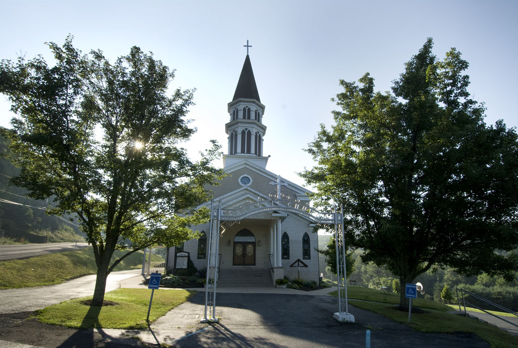 Immaculate Conception Catholic Church, Bastress PA -- (c) Richard Karp