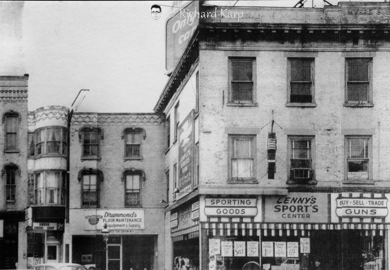 Lenny's Sport Center 1960s, photographer unknown