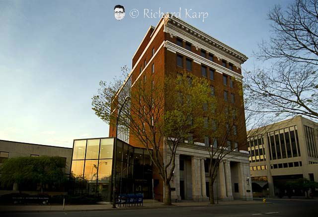 Penn Tower at sunrise, 2009     © Richard Karp