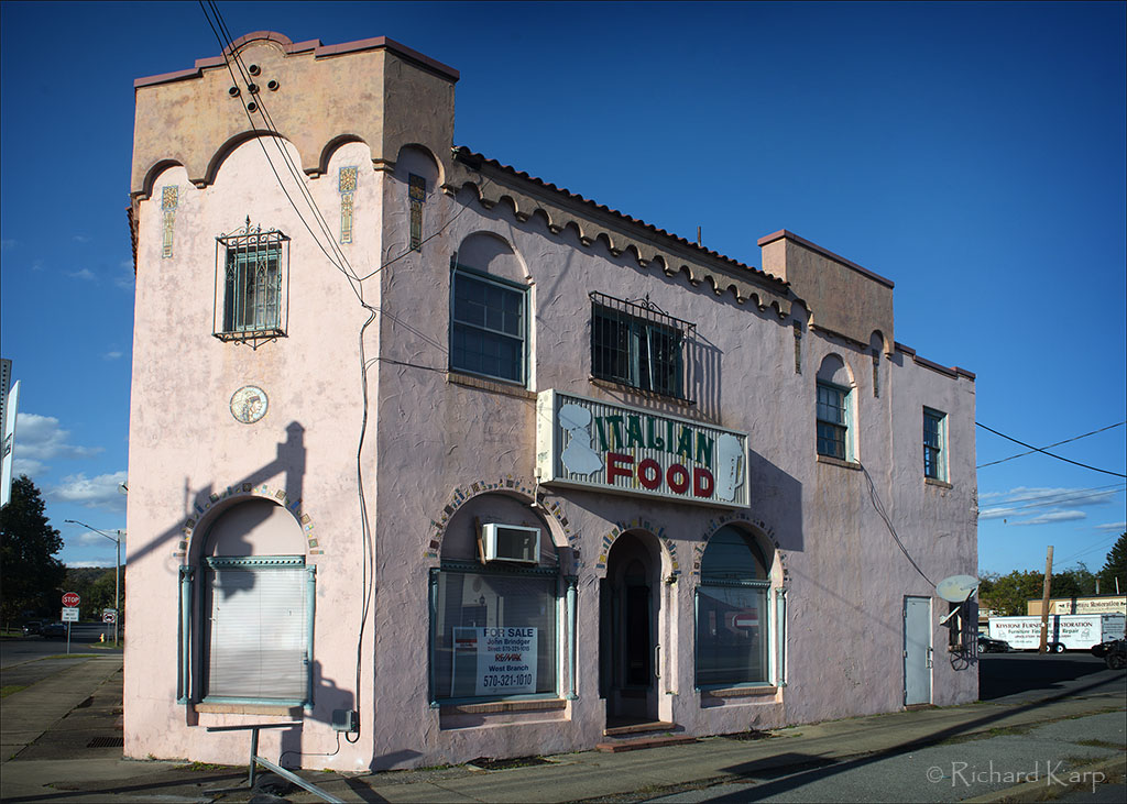 Triangle Tavern - Shiffler Avenue, Williamsport PA.  © 2019 Richard Karp