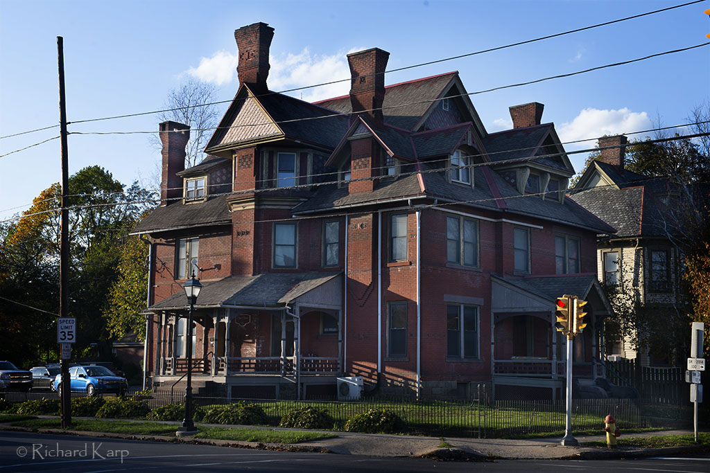 J. Emery House, 305 Campbell Street, Williamsport PA.  © 2019 Richard Karp