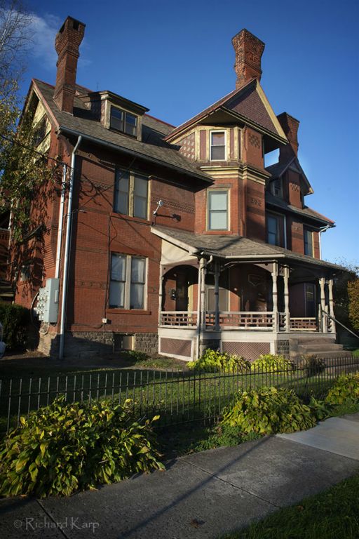 J. Emery House, 305 Campbell Street, Williamsport PA.  © 2019 Richard Karp