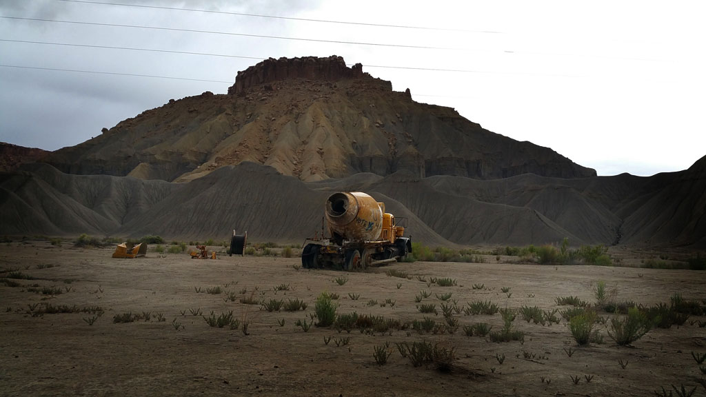 near Luna Mesa Cafe, Torrey UT.    (c) Richard Karp