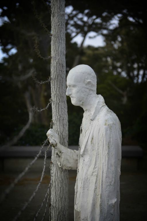 Holocaust Memorial at California Palace of the Legion of Honor, San Francisco.  (c) Richard Karp