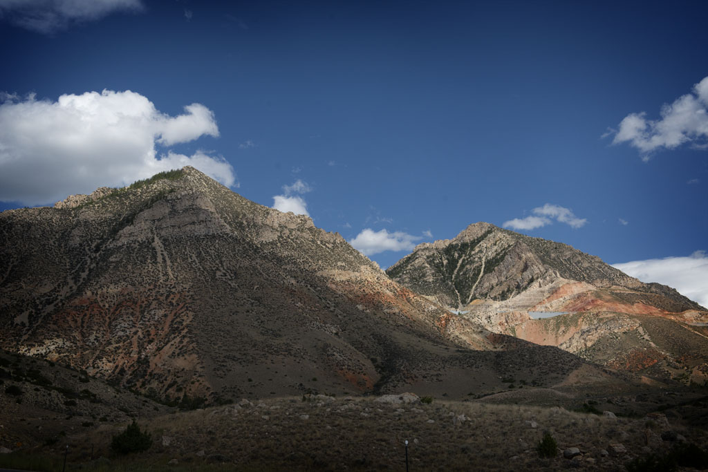 Bighorn Basin in northern Wyoming.    (c) Richard Karp