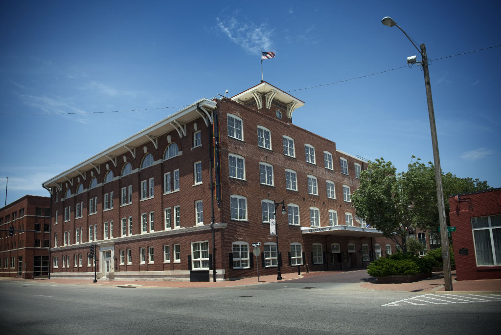 Hotel at Old Town Wichita Kansas, former Keene Kutter warehouse.    (c) Richard Karp