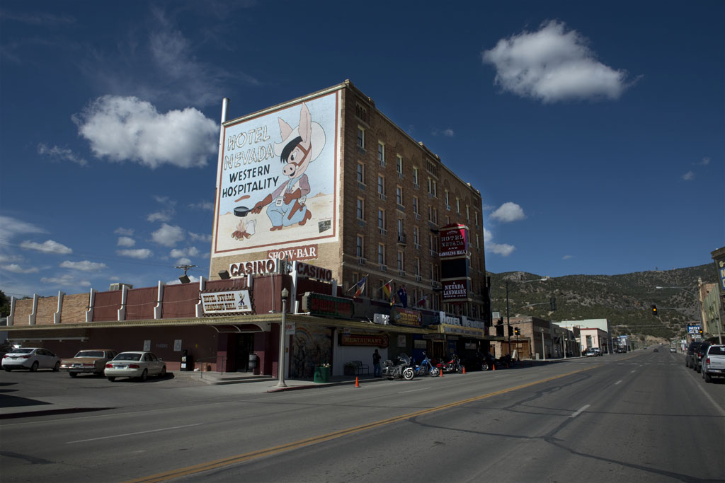 Hotel Nevada, Ely, UTah.      (c) Richard Karp