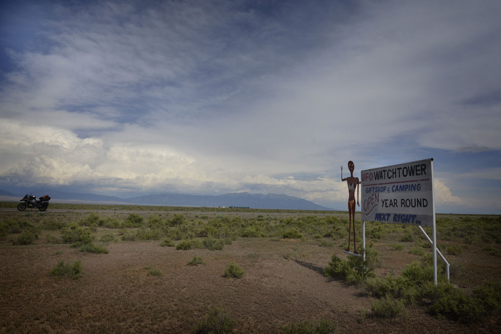 Rt. 17 near Hooper, Colorado.     (c) Richard Karp