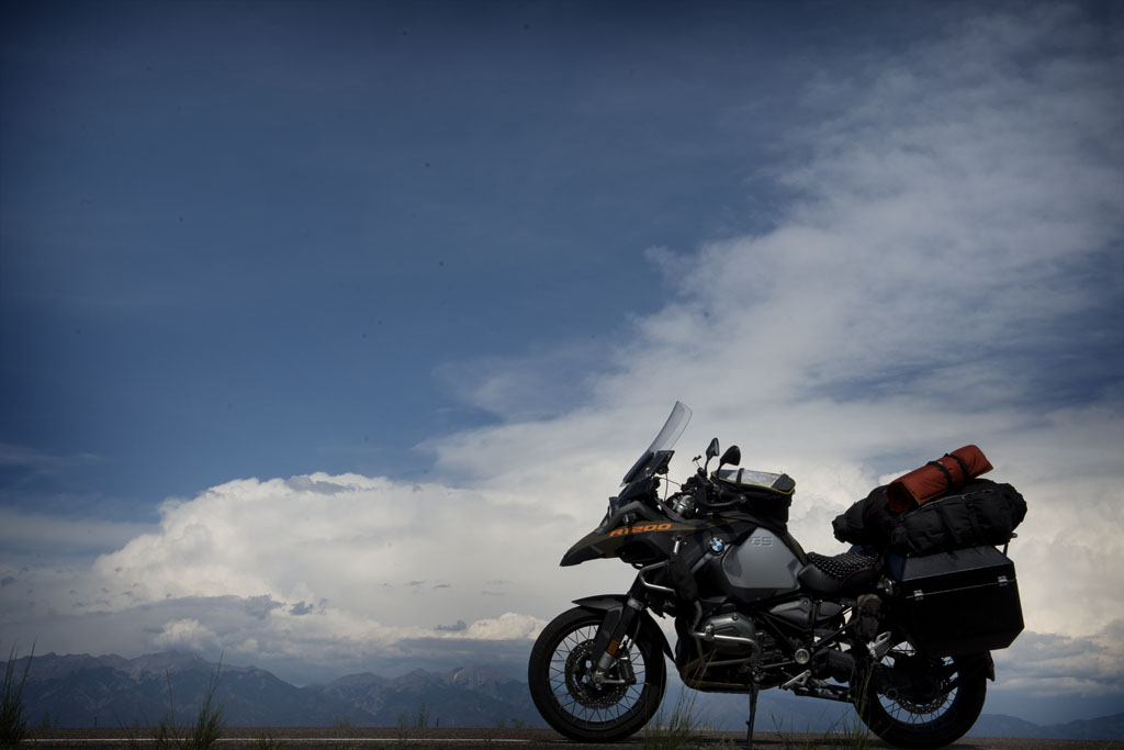 Rt. 17 near Hooper, Colorado.     (c) Richard Karp