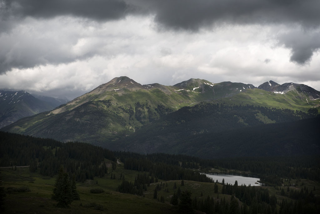 Rt. 550, San Juan National Forest, Colorado.    (c) Richard Karp