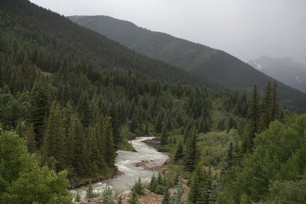 Above Silverton Colorado.    (c) Richard Karp