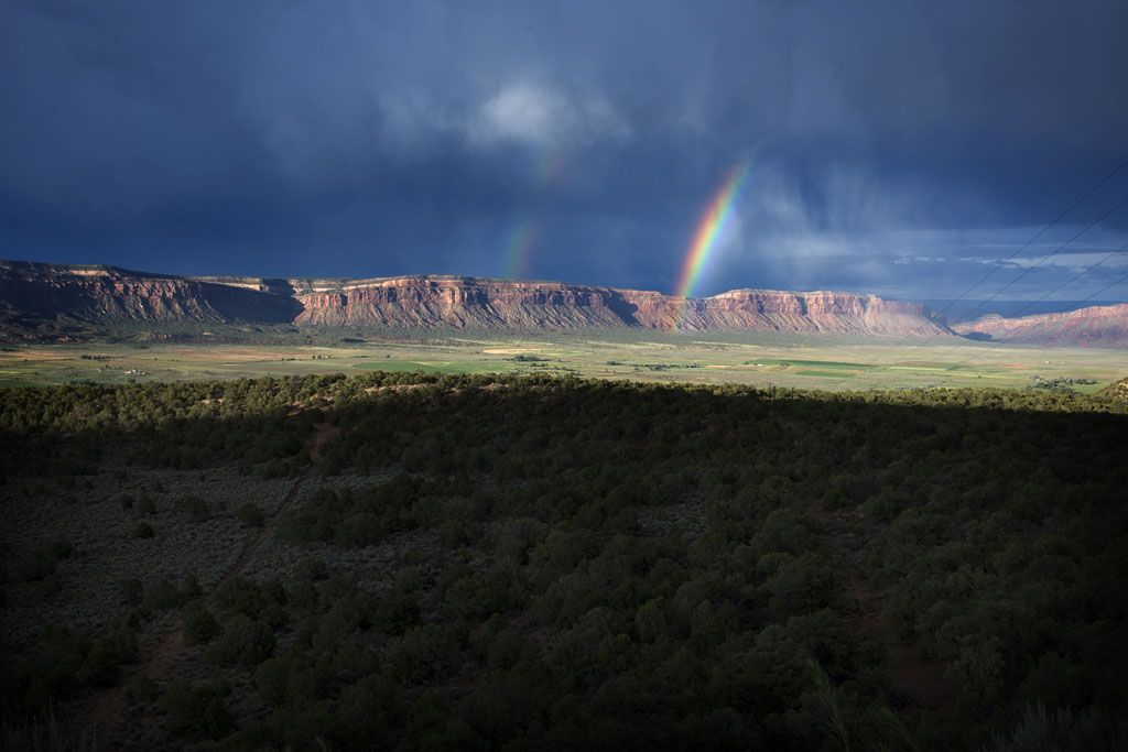 near Colorado / Utah border.    (c) Richard Karp