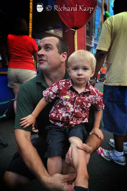 Billy and Pence, First Friday August 2008