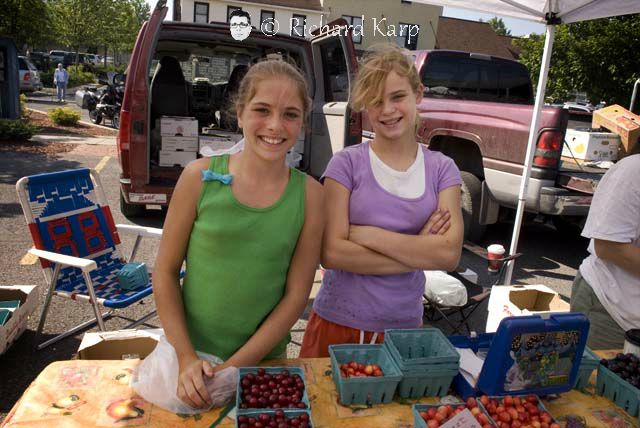 At the Grower's Market