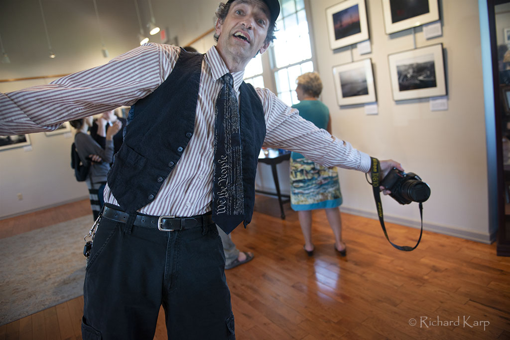 Oren Helbock at Station Gallery Lock Haven  2019  © Richard Karp